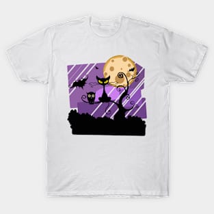 Purple Halloween design T-Shirt